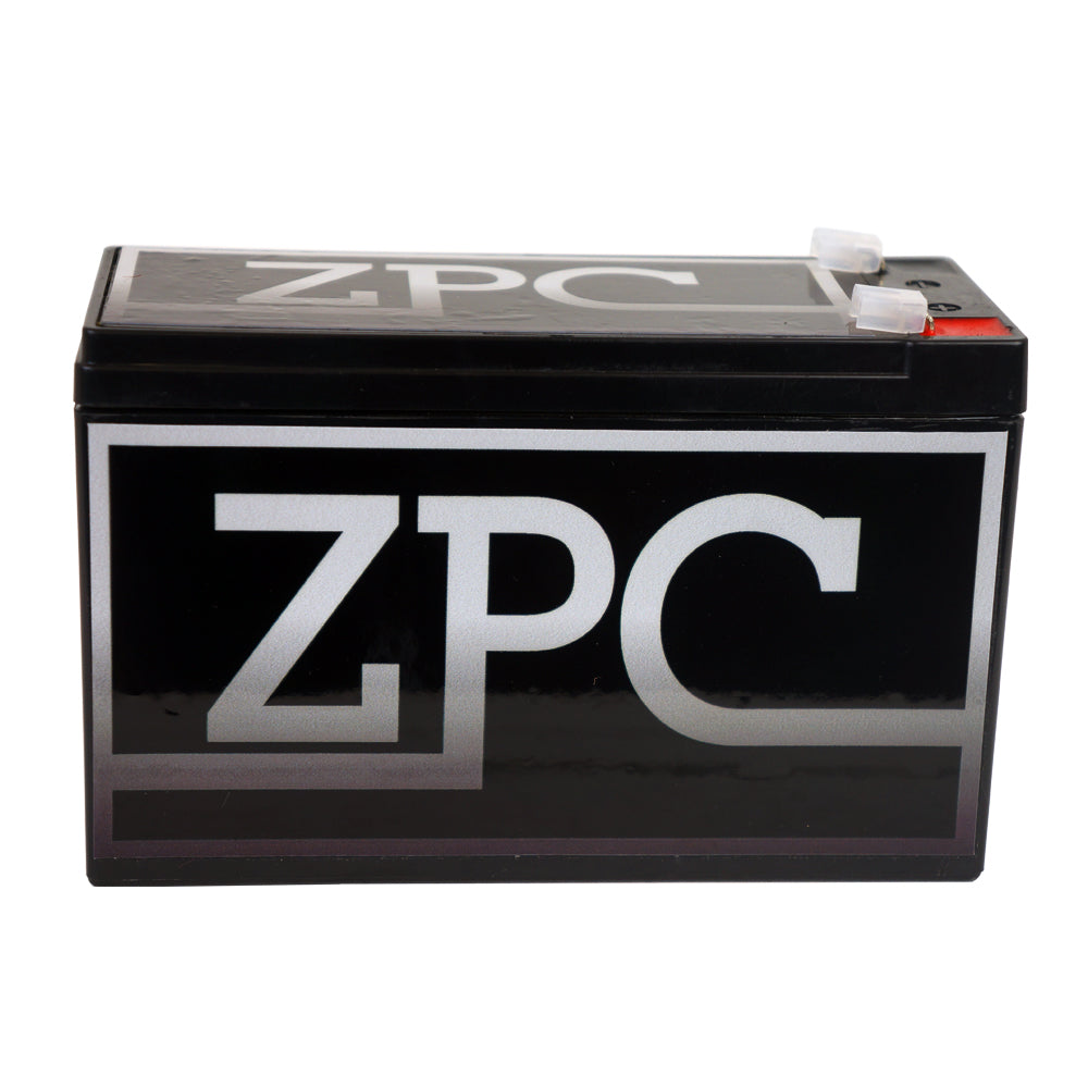 ZPC 12V 7AH Sealed Lead Acid (SLA) Battery - T1 Terminals