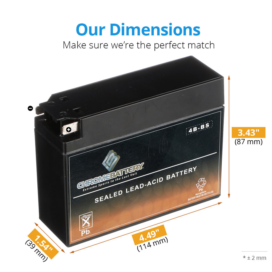 ATV Batteries – Chrome Battery