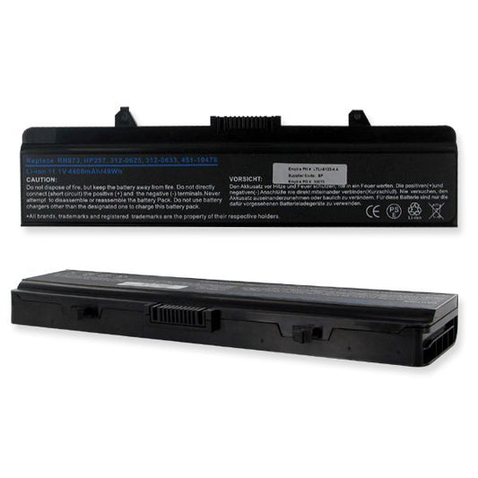 Laptop Battery (6 Cell) Li-ion replacement for DELL 11.1V 4400mAh Models
