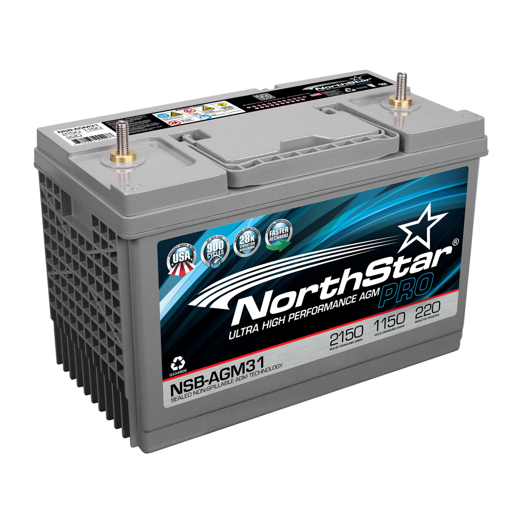 NSB-AGM31 Sealed Battery- NorthStar Group 31 Deep Cycle Battery
