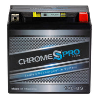 YTX14L-BS Chrome Pro Series iGel Battery