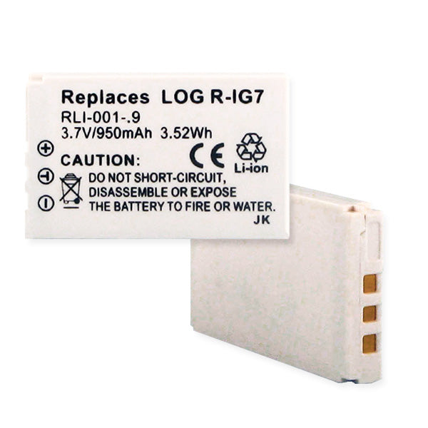 Remote Control Li-ion Replacement Battery for LOGITECH HARMONY 880 LI-ION 950mAh Models